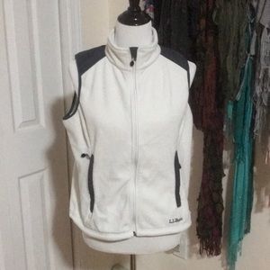 ll bean fleece vest